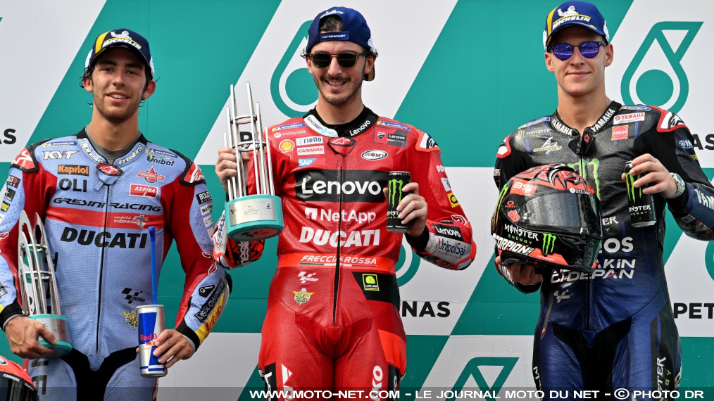 Réactions des pilotes MotoGP au stressant Grand Prix de Malaisie 2022
