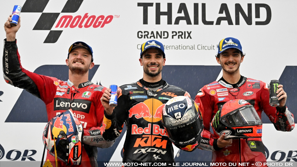 Réactions des pilotes MotoGP au renversant Grand Prix de Thaïlande 2022