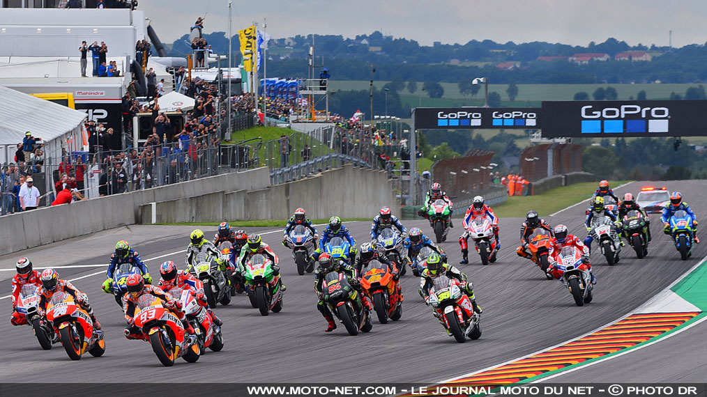 Sept Grands Prix moto raccourcis dès 2018