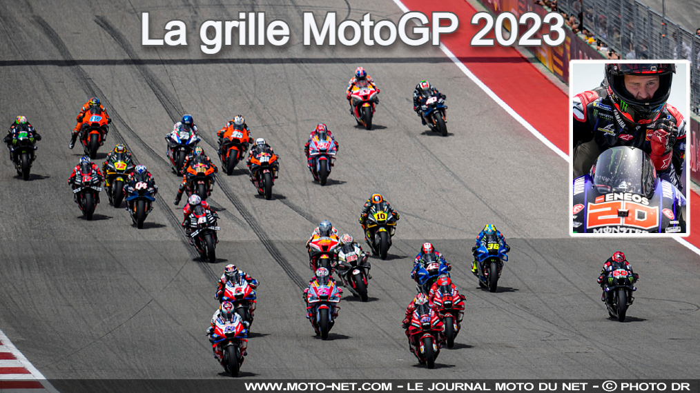 Le point sur la grille provisoire MotoGP