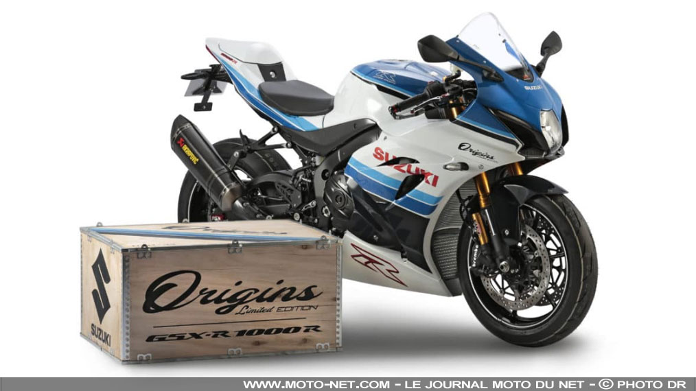 Série limitée moto : Suzuki GSX-R1000R Origins, la déco historique