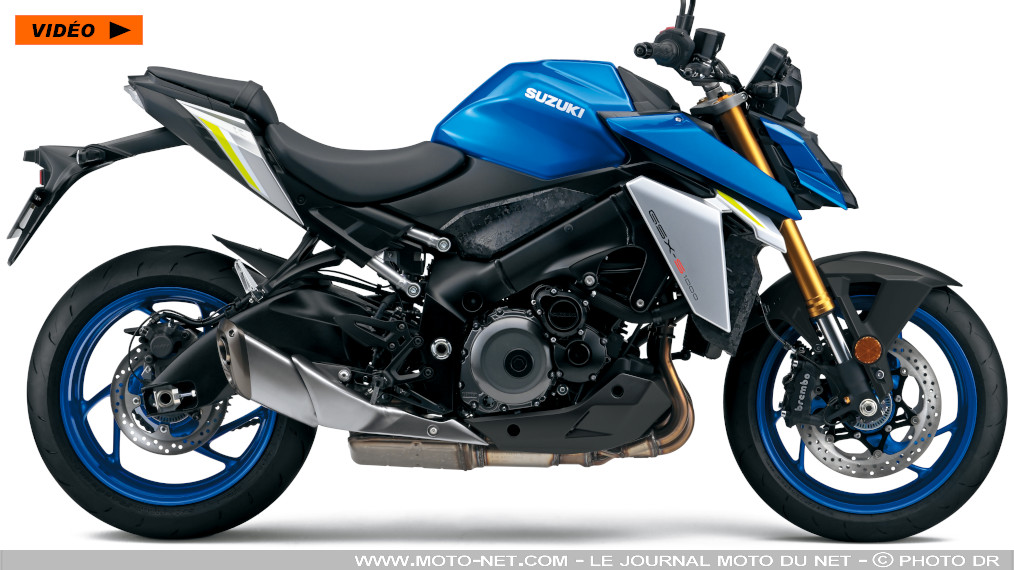 Nouvelle GSX-S1000 : Suzuki modernise son maxiroadster pour 2021