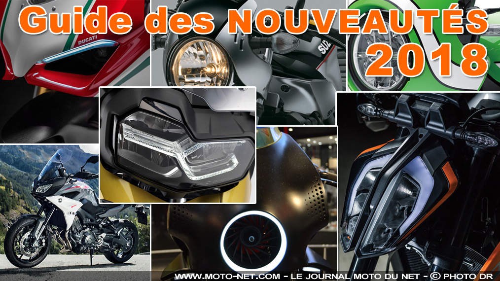 Guide des nouveautés motos et scooters 2018