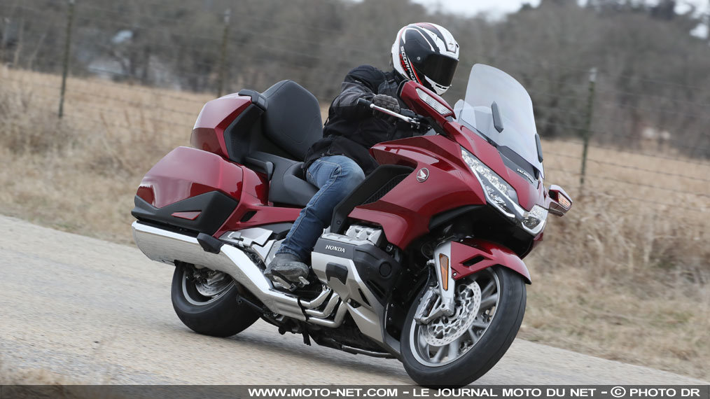 Essai Honda Goldwing Touring 2018 : plus de watts, moins de ouate