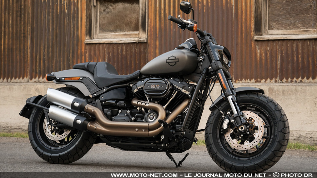 Coup de jeune pour les customs Softail de Harley-Davidson en 2018