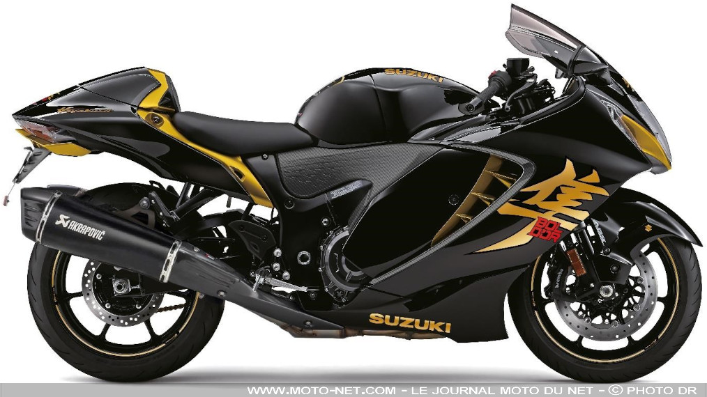 Suzuki France et le SERT proposent une série limitée Hayabusa Bol d’Or 