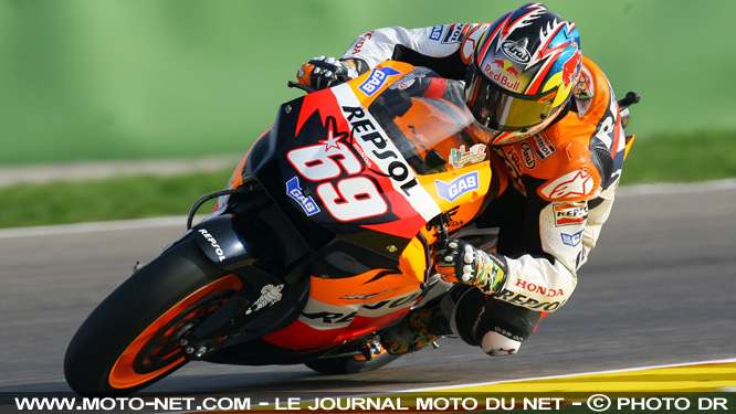 Nicky Hayden remplace Dani Pedrosa pour le GP d'Australie MotoGP