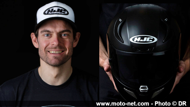 Cal Crutchlow portera un casque HJC en 2019 et 2020