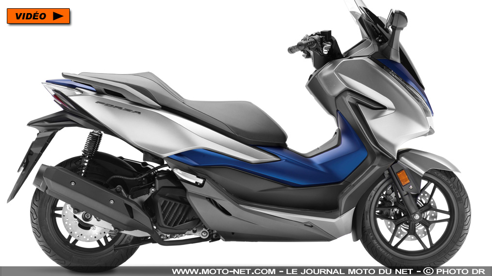 Nouveau scooter Forza 125 2019 : Honda relance la guerre au X-Max