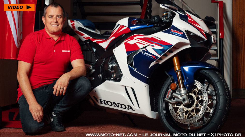 John McGuinness de retour sur la Honda Fireblade au Tourist Trophy 2022 