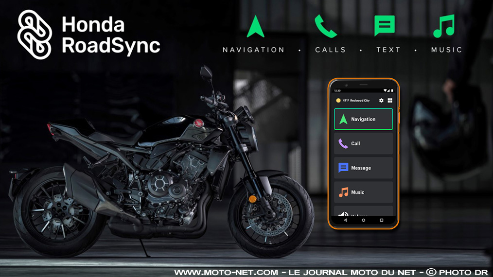 Application mobile Honda Roadsync pour motos et scooters