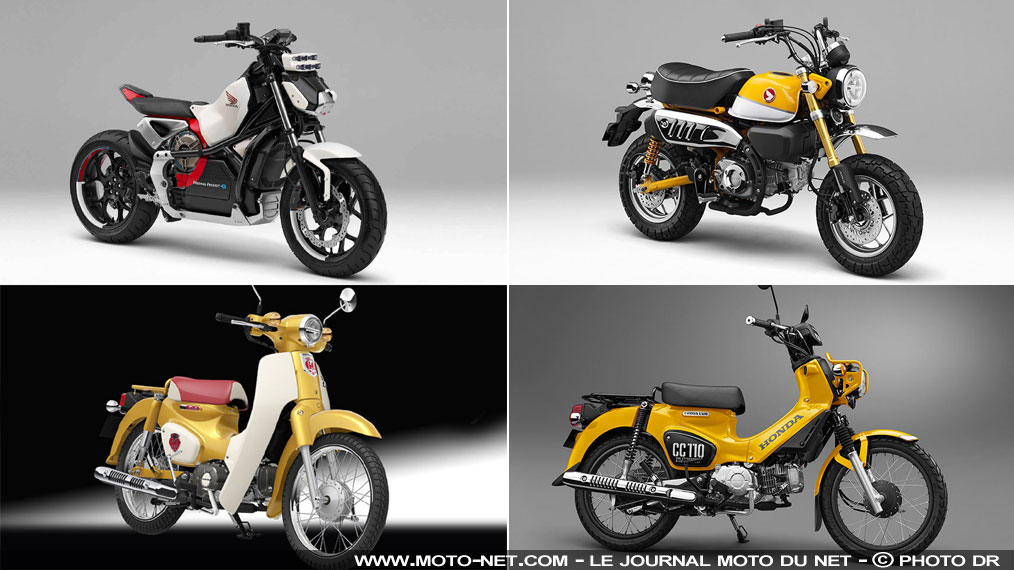 Nouveautés Honda 2018 à Tokyo : Riding Assist-e, Monkey et Super Cub