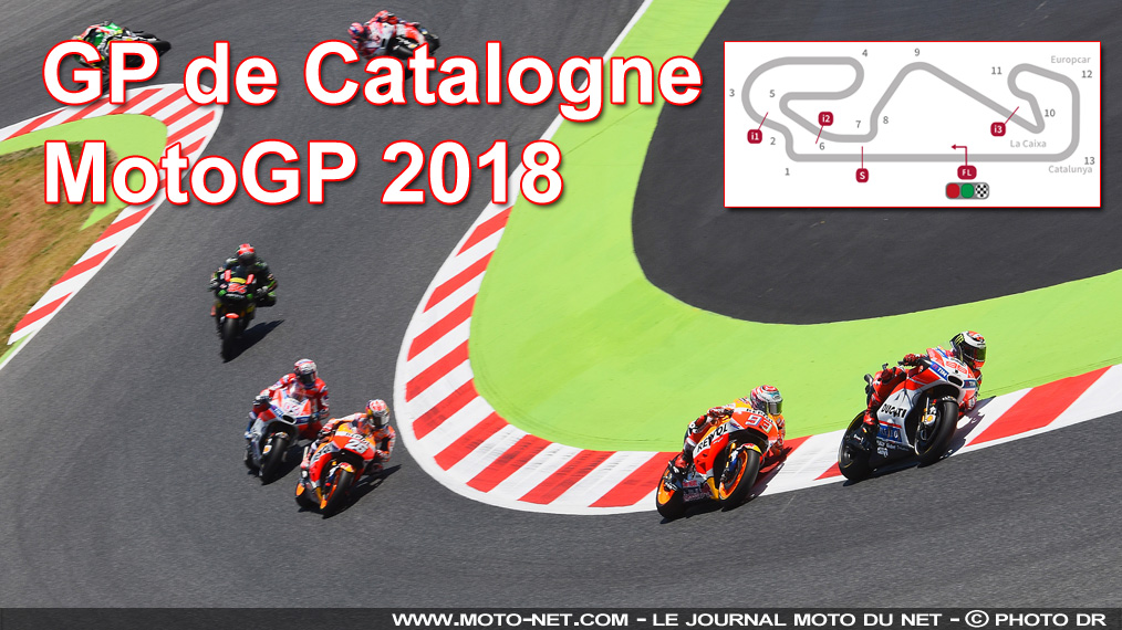 Horaires et enjeux du GP de Catalogne MotoGP 2018