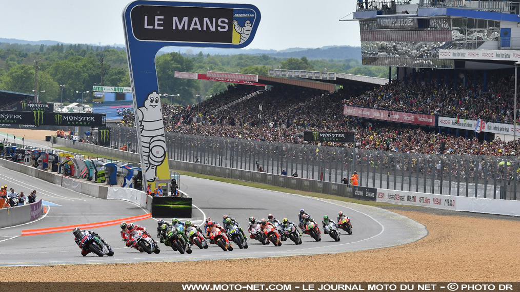 Horaires du Grand Prix de France Moto GP au Mans