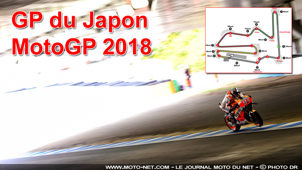 Horaires et enjeux du GP du Japon MotoGP 2018