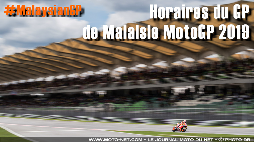 Horaires et enjeux du Grand Prix de Malaisie MotoGP 2019