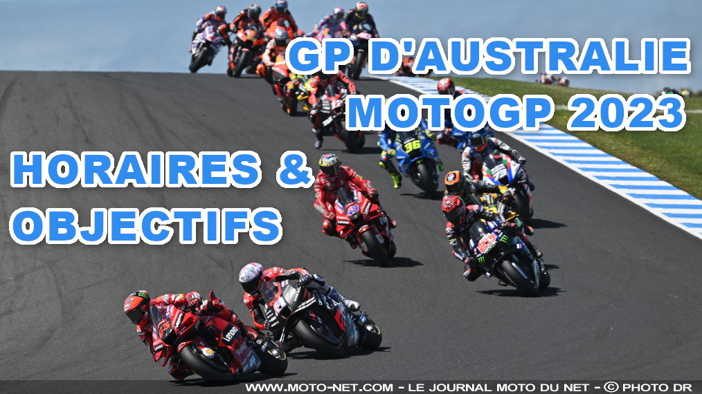 Horaires et enjeux du GP d’Australie MotoGP 2023 à Phillip Island