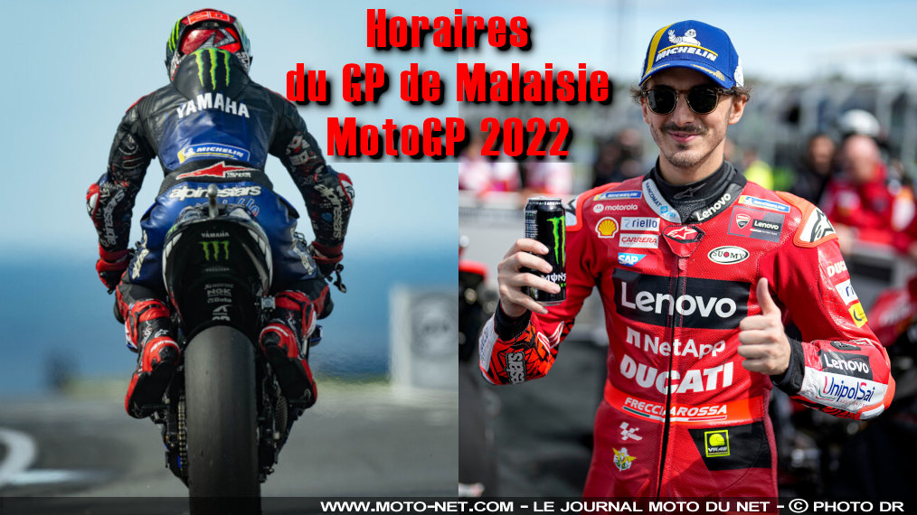 Horaires et enjeux du Grand Prix de Malaisie MotoGP 2022