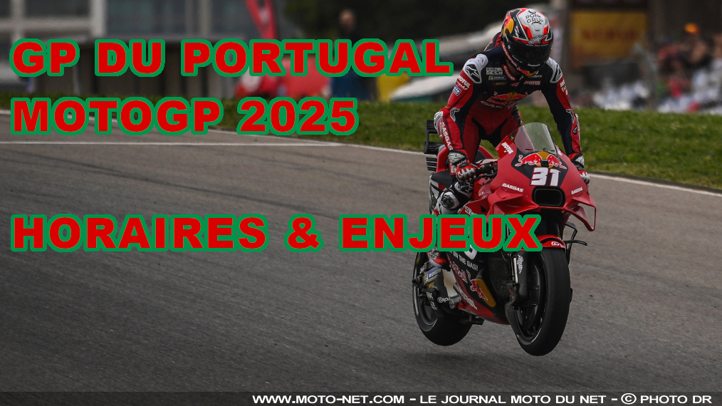 Horaires et enjeux du Grand Prix du Portugal MotoGP 2025