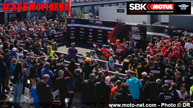 Horaires de la première manche WorldSBK et WorldSSP 2019 en Australie