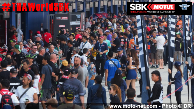 Horaires du WorldSBK en Thaïlande ce week-end