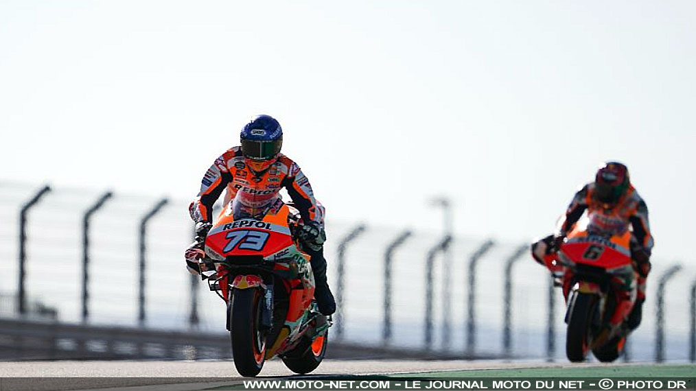 Repsol sponsor titre du team officiel Honda MotoGP