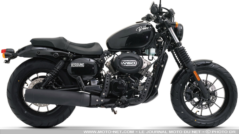 Les petits Bobber 125 et 300 de Hyosung se qualifient pour l’Euro 5