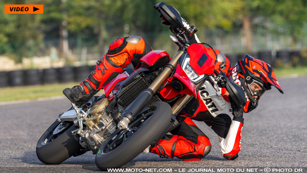 Ducati présente son Hypermotard 698 Mono, petit mais très costaud