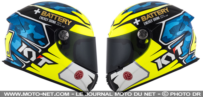 Nouveau casque racing KYT KR-1