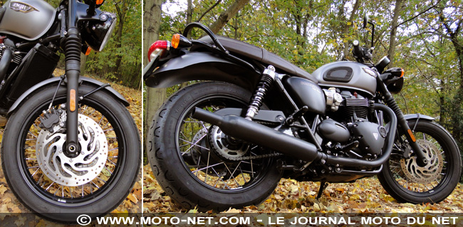  Duel nineT Scrambler Vs T120 Black : t'as le look bobo !