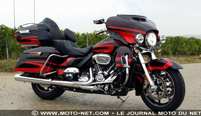 En direct de notre essai Harley-Davidson Electra CVO Limited 114 : premières impressions