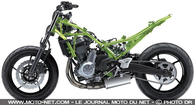  Essai Z650 : le roadster Kawasaki, plus léger que l'ER