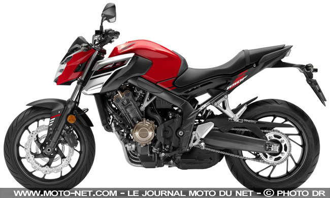 Honda CB650F 2017 : premières informations