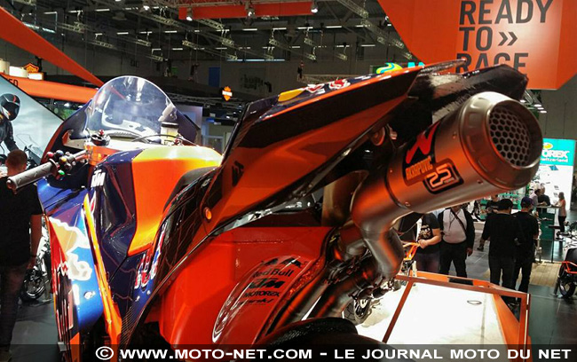 La KTM RC16 de MotoGP entre en scène à Cologne