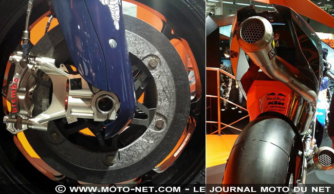 La KTM RC16 de MotoGP entre en scène à Cologne