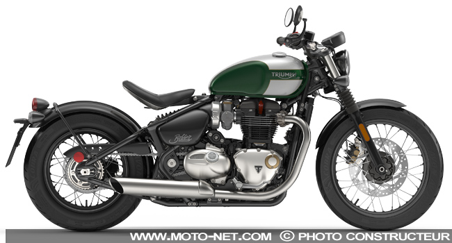 Triumph Bonneville Bobber 2017 : premières informations