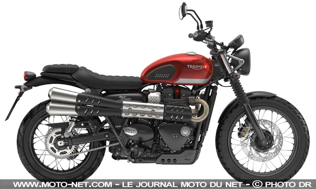  Triumph Street Scrambler 2017 : premières informations