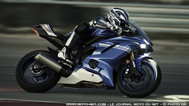 Nouvelle Yamaha R6 2017 : premières informations, photos et vidéo