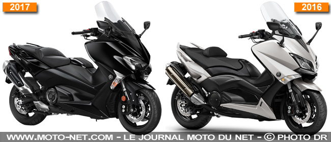 Nouveau scooter Yamaha TMax 2017 : premières informations