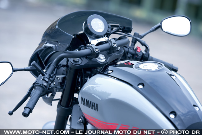 L'italien Abarth réinterprète la Yamaha XSR 900 en 695 exemplaires