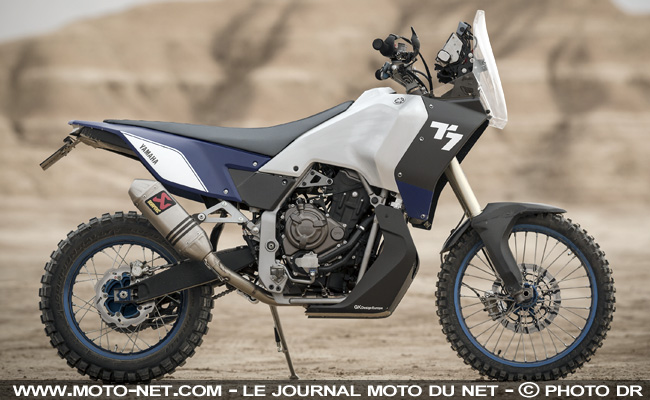 Concept Yamaha T7 : bientôt un nouveau trail sur les traces de la XT600Z Ténéré ?