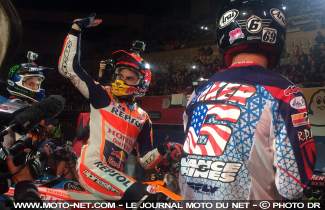 Vidéo moto : Marquez s'impose au Superprestigio Dirt Track 2016
