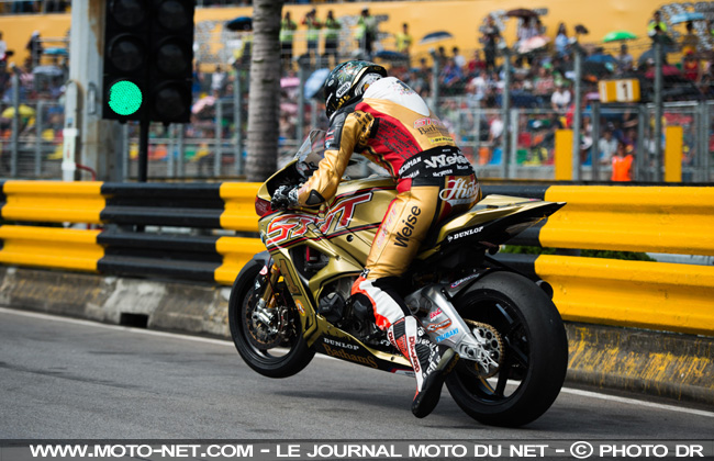 GP Moto de Macao : nouveau triplé des BMW S1000RR