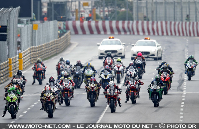 GP Moto de Macao : nouveau triplé des BMW S1000RR