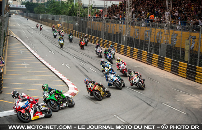 GP Moto de Macao : nouveau triplé des BMW S1000RR