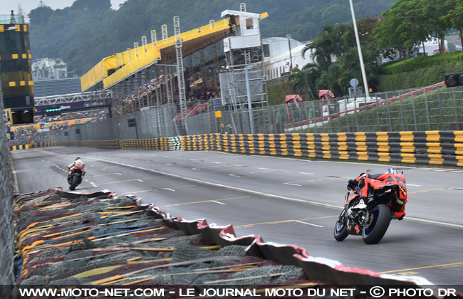 GP Moto de Macao : nouveau triplé des BMW S1000RR