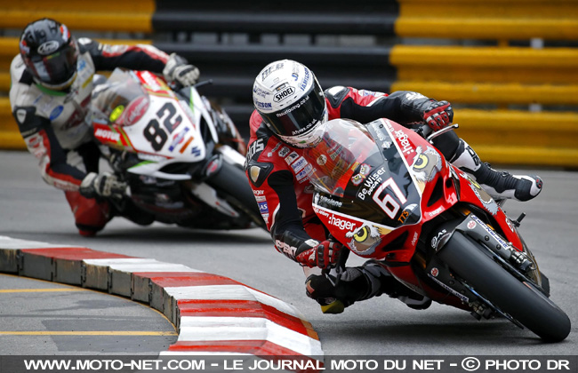 GP Moto de Macao : nouveau triplé des BMW S1000RR
