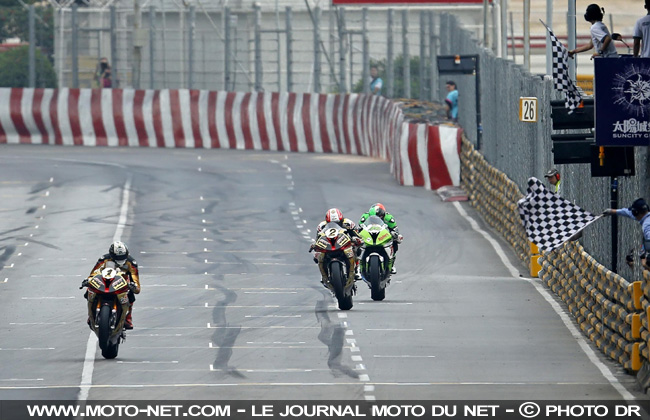 GP Moto de Macao : nouveau triplé des BMW S1000RR