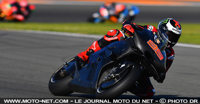 Jorge Lorenzo, meilleure vitesse de pointe sur la Ducati