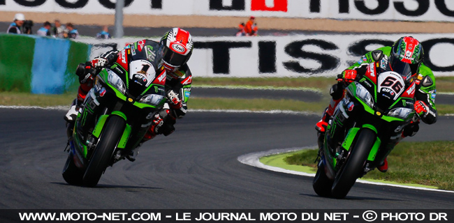 Rea et Sykes - WSBK France (2) : Davies ne s'arrête vraiment plus 